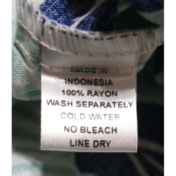 Baju Clothing Duke Blue Devils Hawaiian Shirt Mens XXL Button Down Fan Gear - Picture 4 of 6